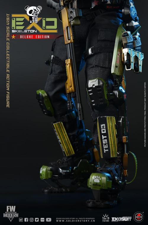 Mechanical Exoskeleton Armor Experimental Type 3 Panda Squadron 1/6