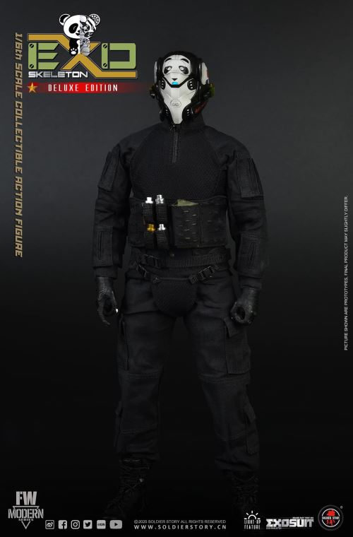 Mechanical Exoskeleton Armor Experimental Type 3 Panda Squadron 1/6