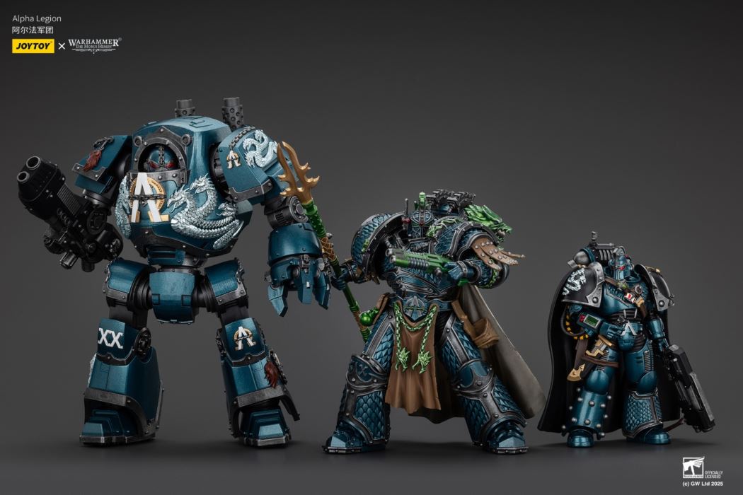 Alpha Legion - Alpharius/Destroyer Consul/Contemptor Dreadnought 1/18