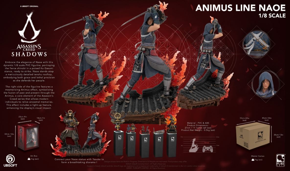 Assassin's Creed Shadows - Animus Yasuke & Animus Naoe 1/8