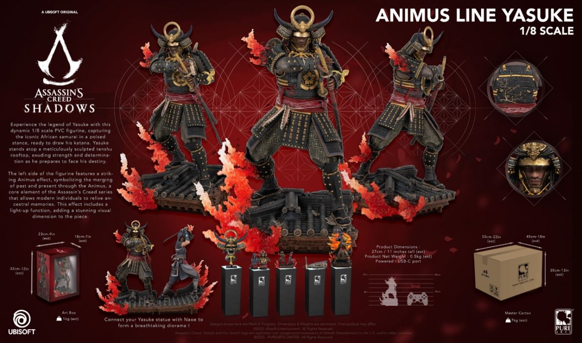 Assassin's Creed Shadows - Animus Yasuke & Animus Naoe 1/8