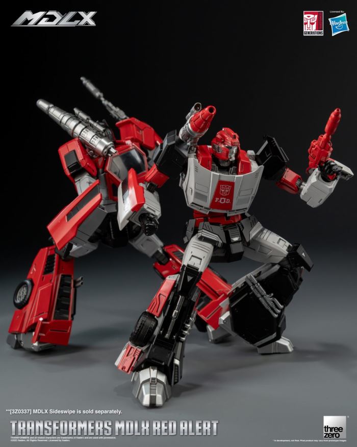 Transformers MDLX Red Alert