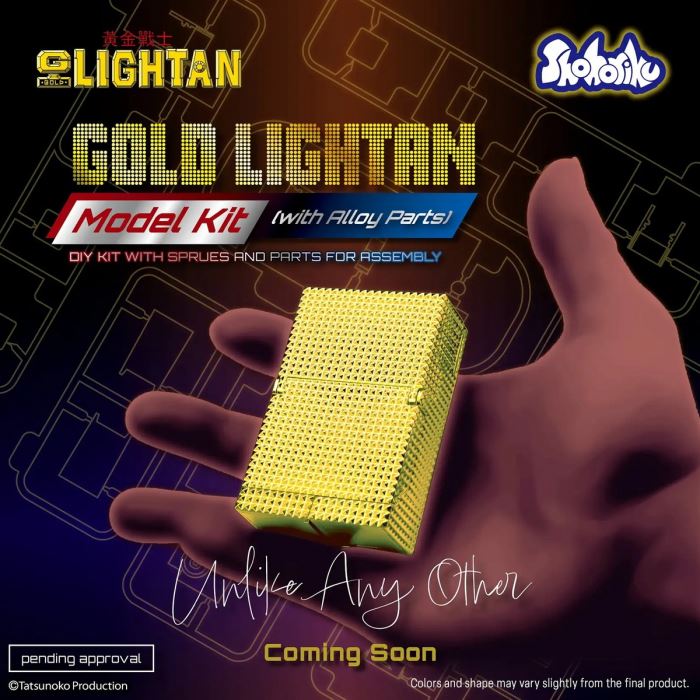Gold Lightan Golden Warrior