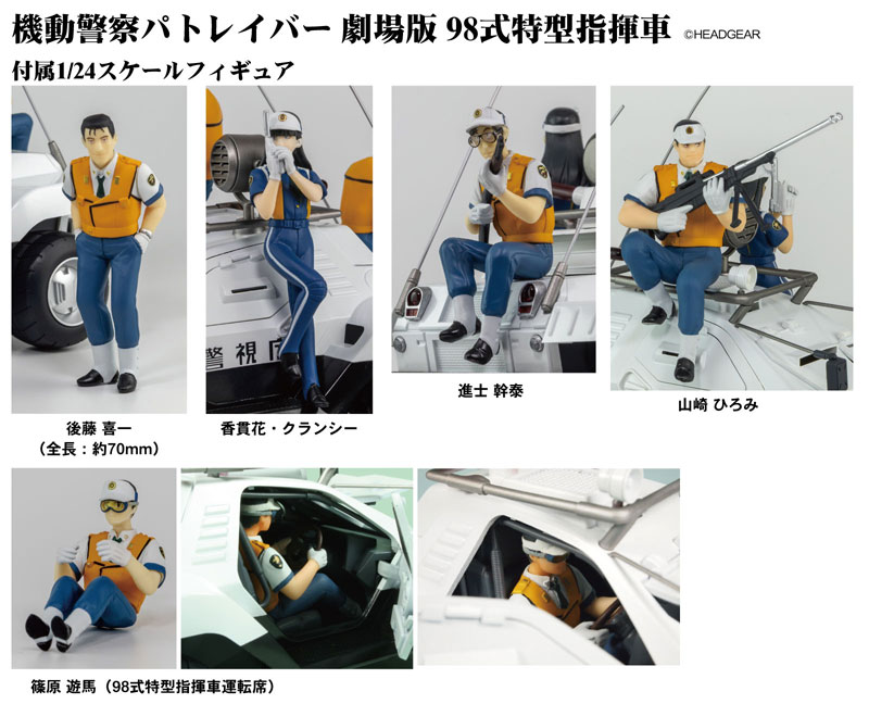 Patlabor Movie Type 98 Special Command Vehicle 1/24