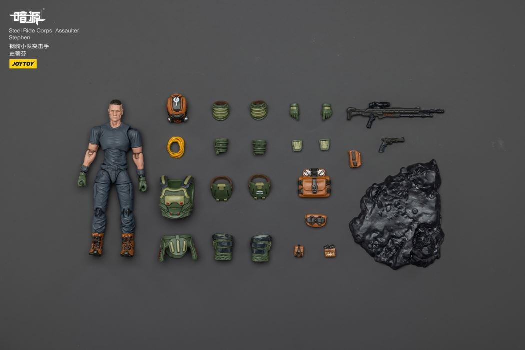 Steel Cavalry Squad Assaulters - Steven/Warlock/Carl/Red/Marco 1/25