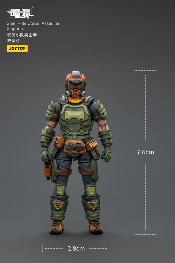 Steel Cavalry Squad Assaulters - Steven/Warlock/Carl/Red/Marco 1/25