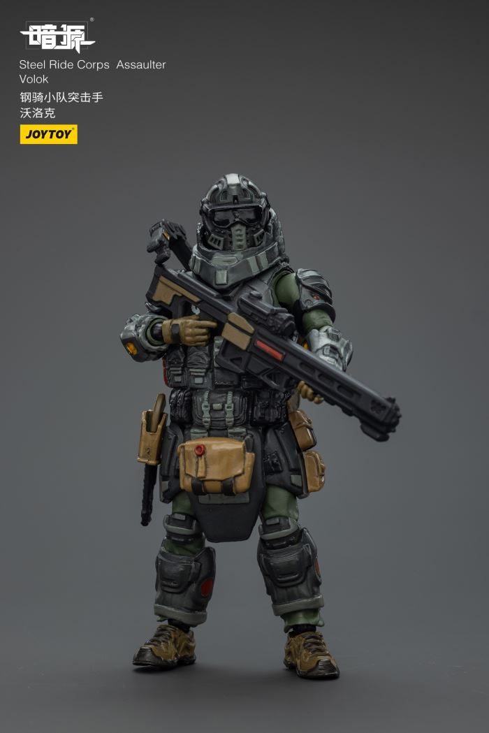 Steel Cavalry Squad Assaulters - Steven/Warlock/Carl/Red/Marco 1/25