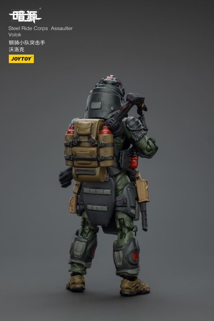 Steel Cavalry Squad Assaulters - Steven/Warlock/Carl/Red/Marco 1/25