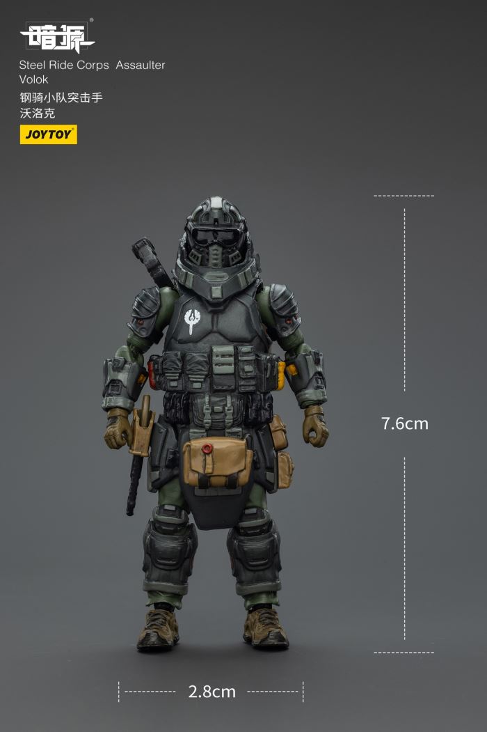 Steel Cavalry Squad Assaulters - Steven/Warlock/Carl/Red/Marco 1/25