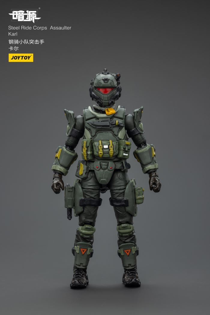 Steel Cavalry Squad Assaulters - Steven/Warlock/Carl/Red/Marco 1/25