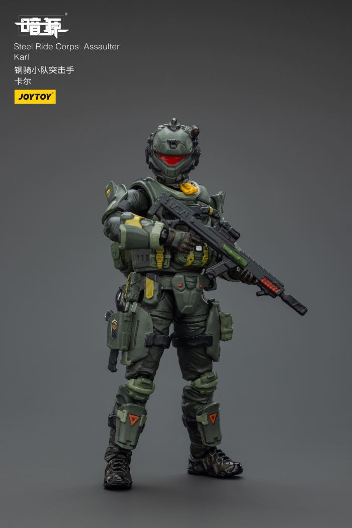 Steel Cavalry Squad Assaulters - Steven/Warlock/Carl/Red/Marco 1/25