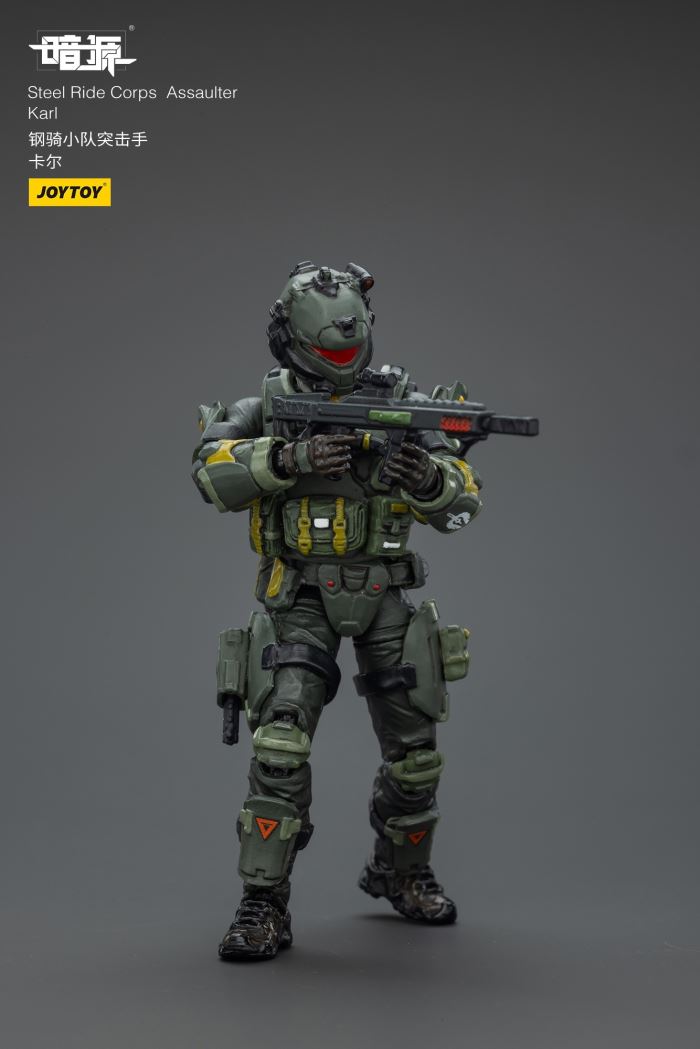 Steel Cavalry Squad Assaulters - Steven/Warlock/Carl/Red/Marco 1/25