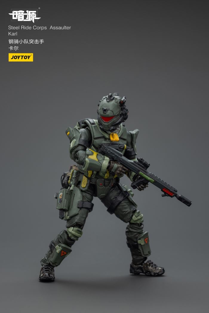 Steel Cavalry Squad Assaulters - Steven/Warlock/Carl/Red/Marco 1/25