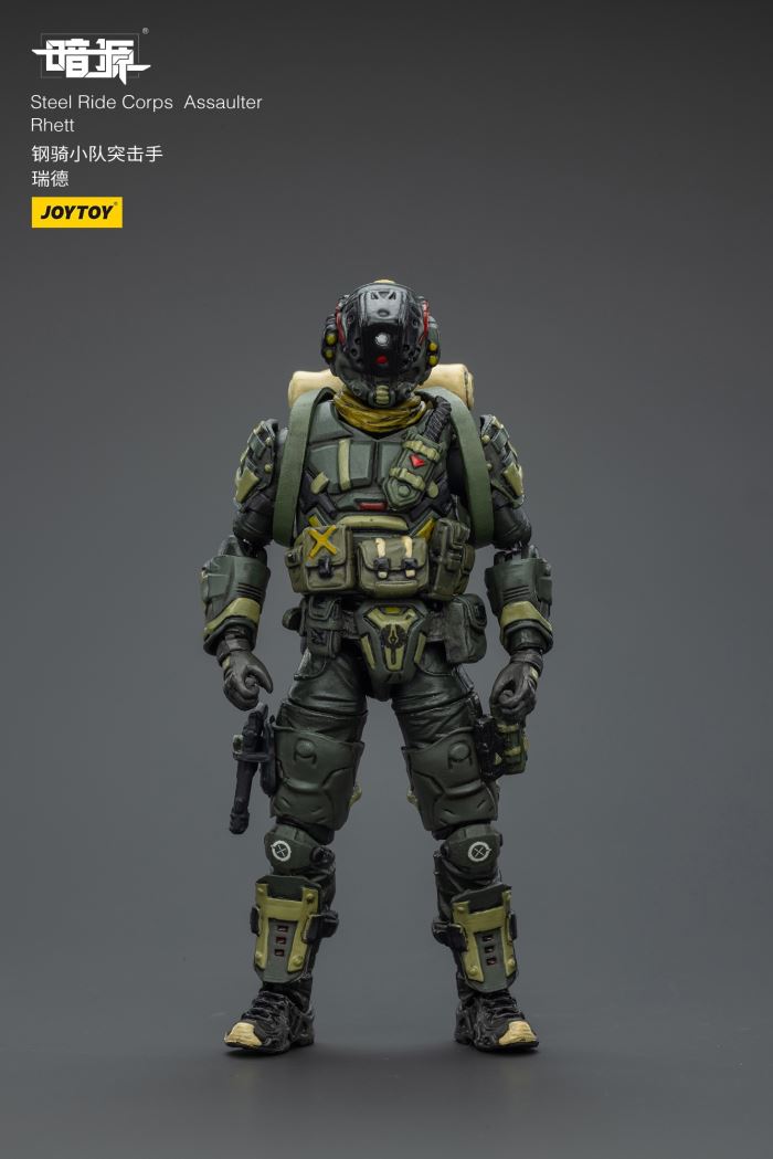 Steel Cavalry Squad Assaulters - Steven/Warlock/Carl/Red/Marco 1/25