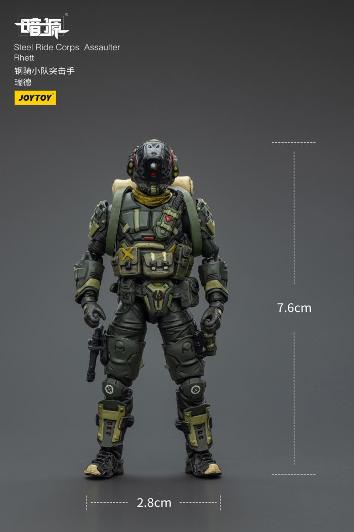 Steel Cavalry Squad Assaulters - Steven/Warlock/Carl/Red/Marco 1/25