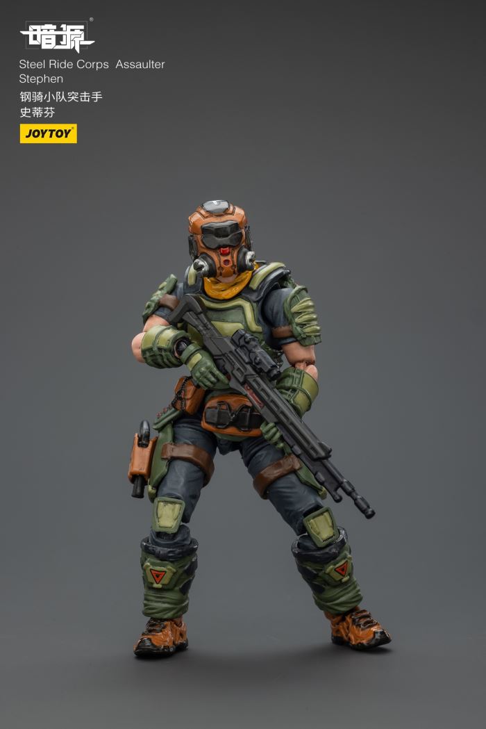 Steel Cavalry Squad Assaulters - Steven/Warlock/Carl/Red/Marco 1/25