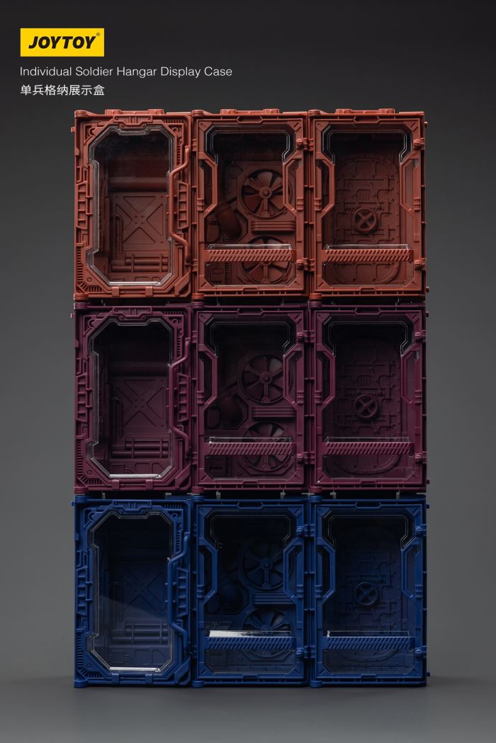 Single Soldier Grid Display Box A/B/C (Single/Combinable)