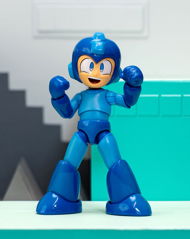 Mega Man / Bubble Man / Wood Man Action Figure 1/12 