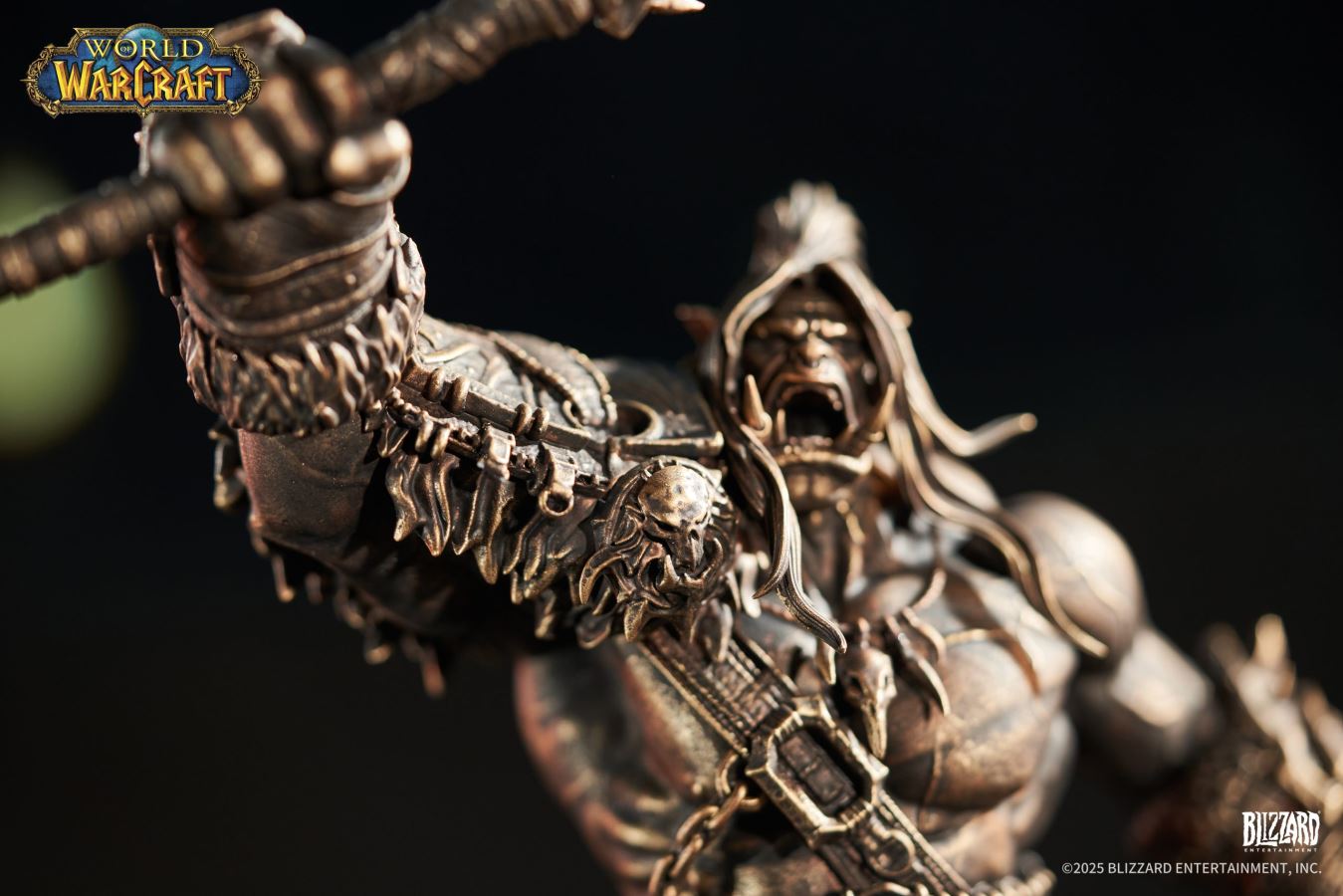 World of Warcraft Grommash Hellscream Bronze Collector's Statue 1/10