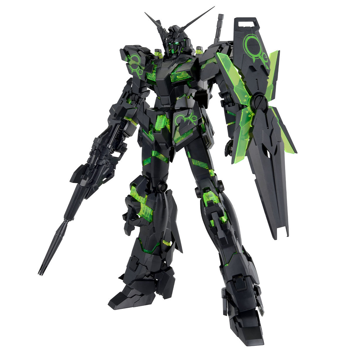 MG 1/100 Unicorn Gundam [Recirculation Color/Clear Neon Green]