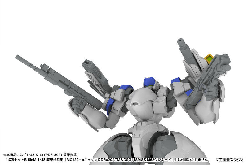 5inch Mechanism POWERDoLLS 2 Expansion Set C 5inM 1/48 for Armored Infantry