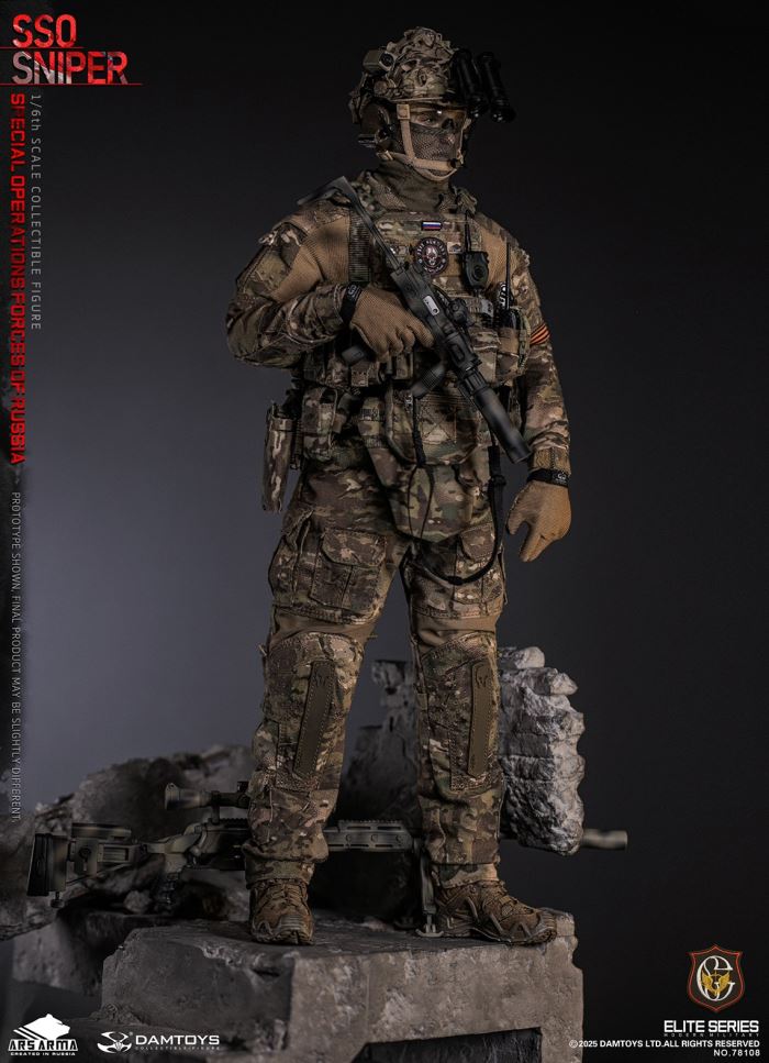 Russian Federation SSO Special Forces Sniper 1/6