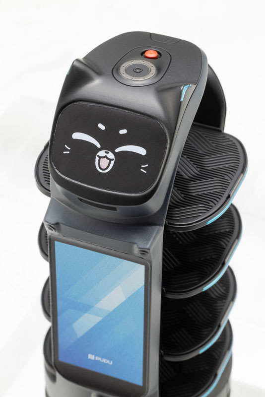 PUDU BellaBot Pro [Black Ver.] Plastic Model