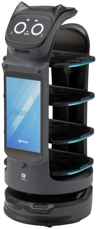 PUDU BellaBot Pro [Black Ver.] Plastic Model