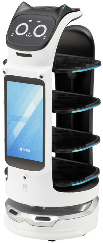 PUDU BellaBot Pro [White Ver.] Plastic Model