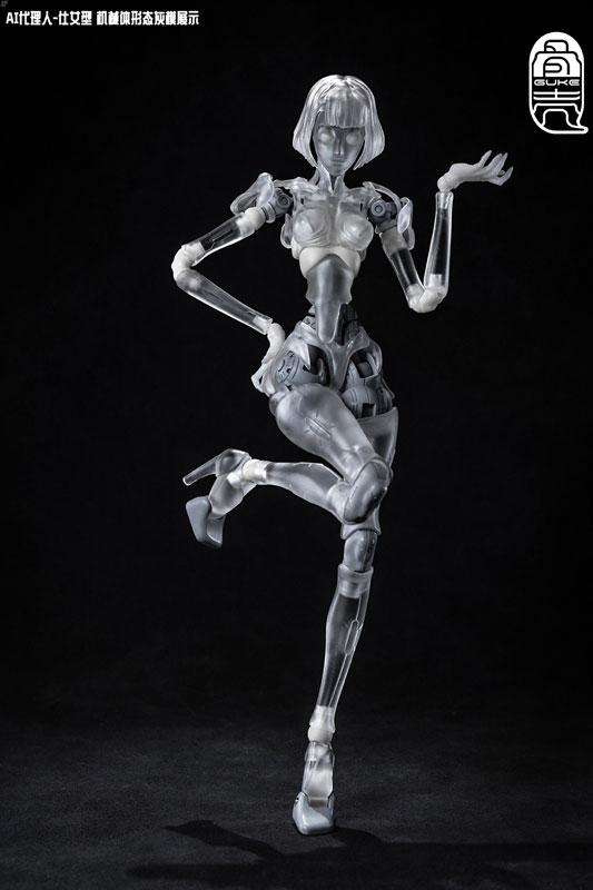 GK01FEC1 AI Agent Servant Type C1 Transparent Ver. 1/12