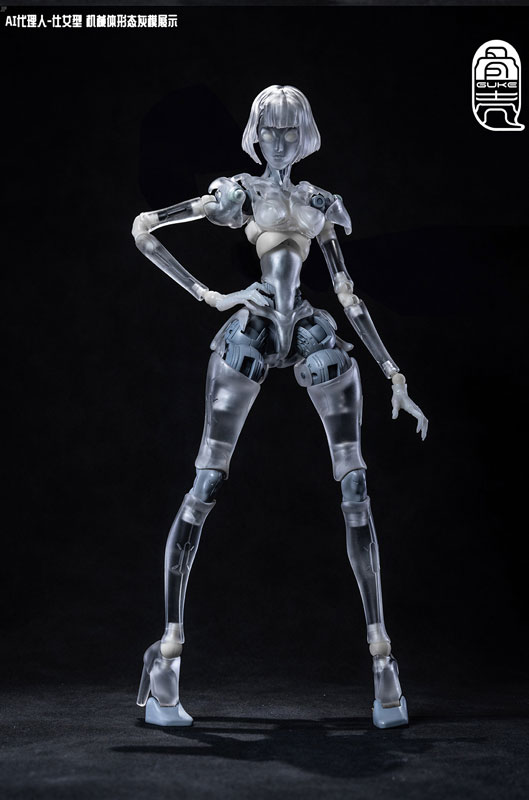 GK01FEC1 AI Agent Servant Type C1 Transparent Ver. 1/12