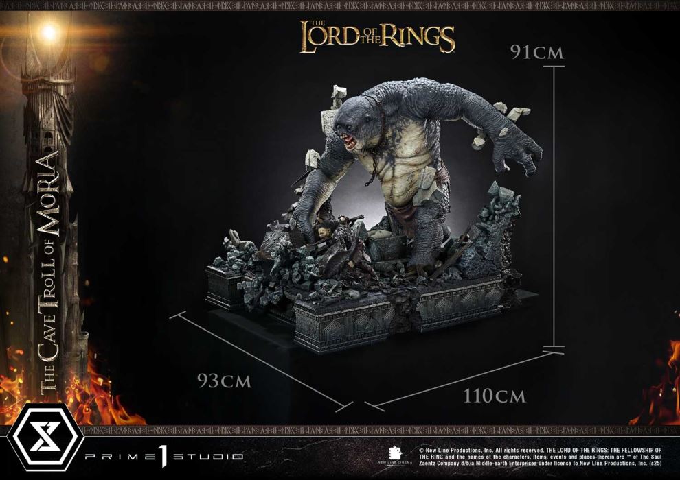 Cave Troll of Moria - The Lord of the Rings