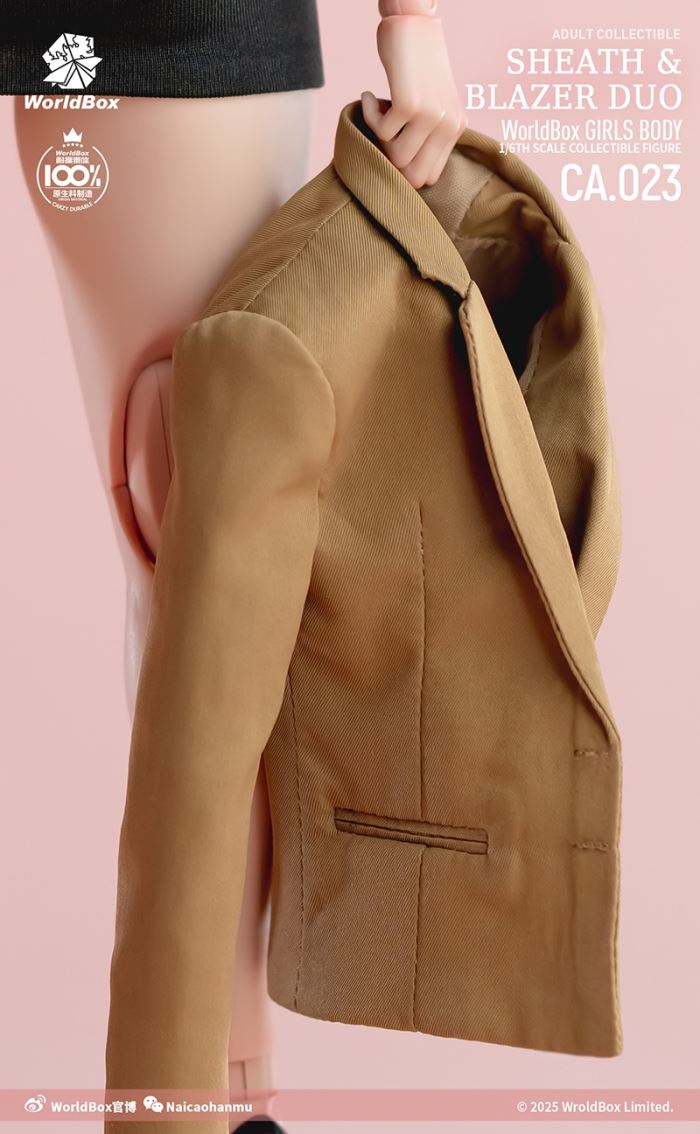 Sheath & Blazer Duo plus-size girls suit 1/6