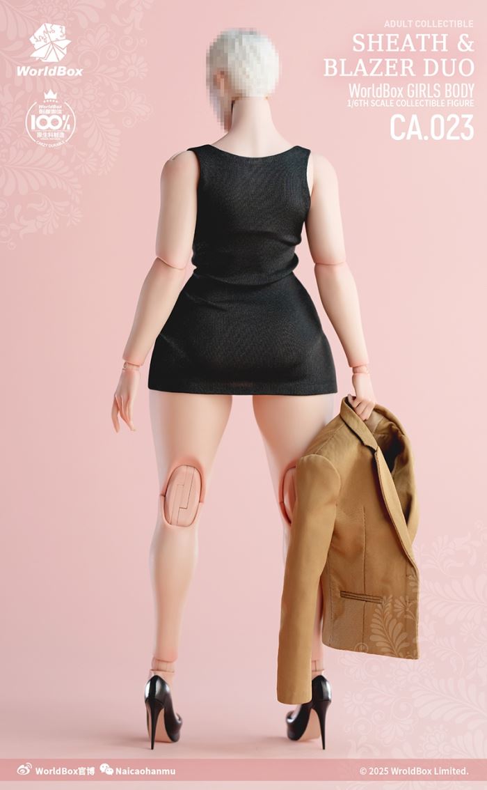 Sheath & Blazer Duo plus-size girls suit 1/6