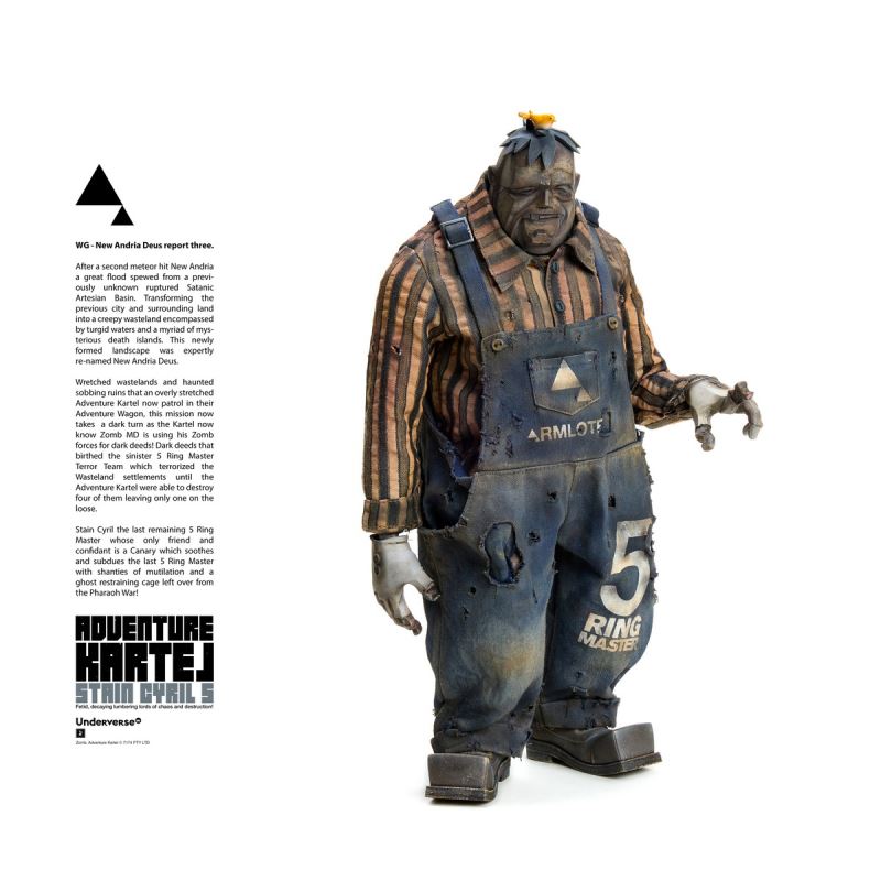 Stain Cyril Fat Zombie 1/6