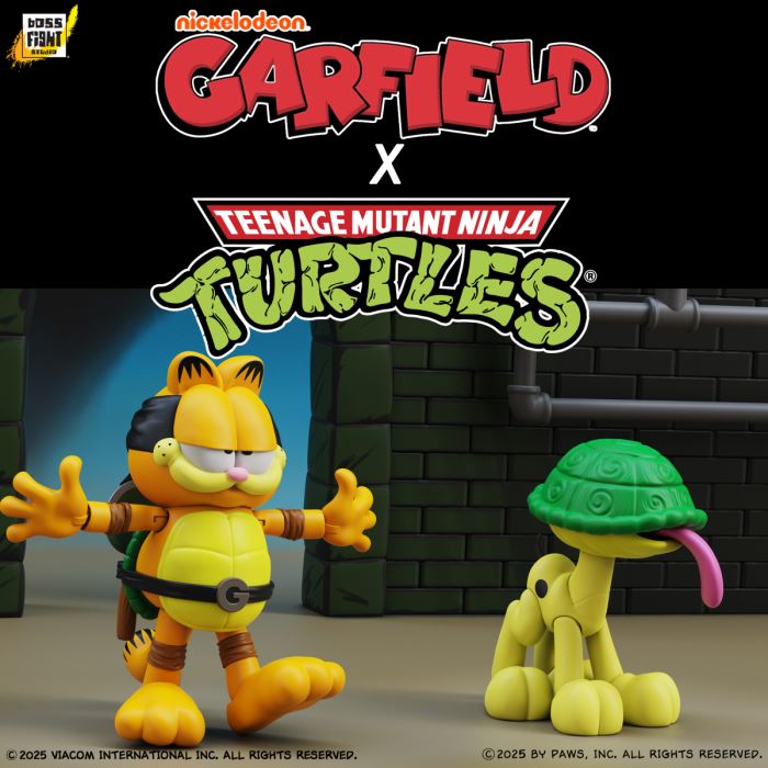 Garfield x Teenage Mutant Ninja Turtles - Garfello and Sidekick Odie