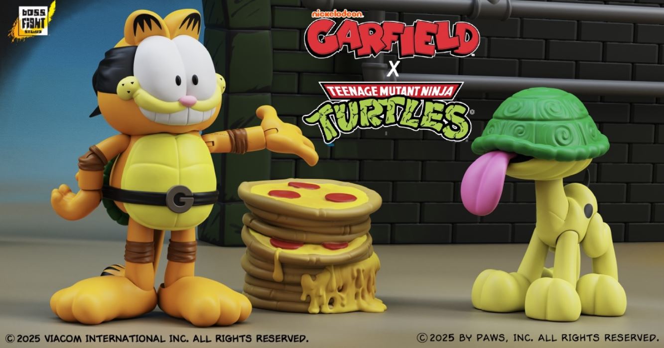 Garfield x Teenage Mutant Ninja Turtles - Garfello and Sidekick Odie