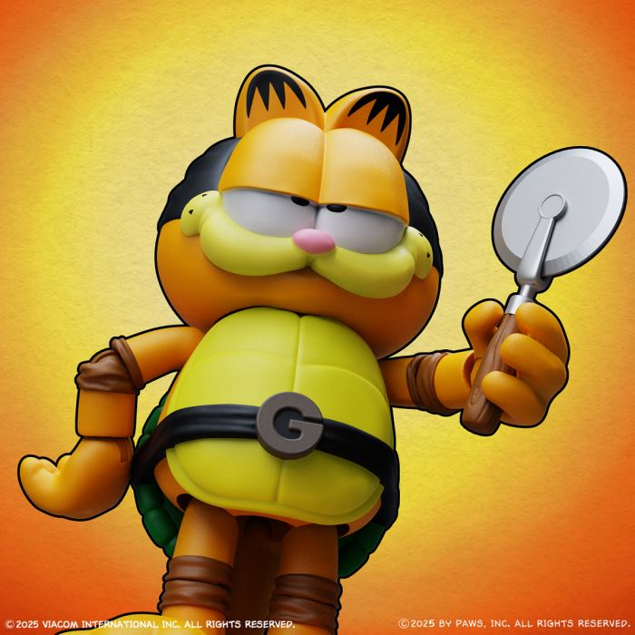 Garfield x Teenage Mutant Ninja Turtles - Garfello and Sidekick Odie