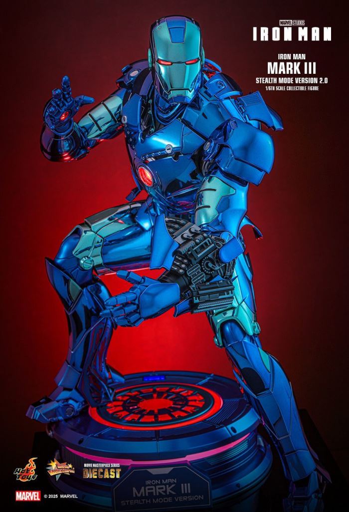 Iron Man Iron Man Mark III (Stealth Mode Version) 2.0 1/6