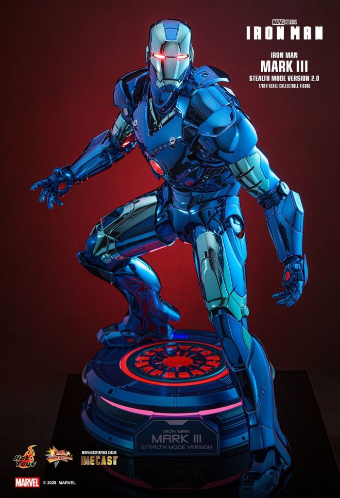 Iron Man Iron Man Mark III (Stealth Mode Version) 2.0 1/6