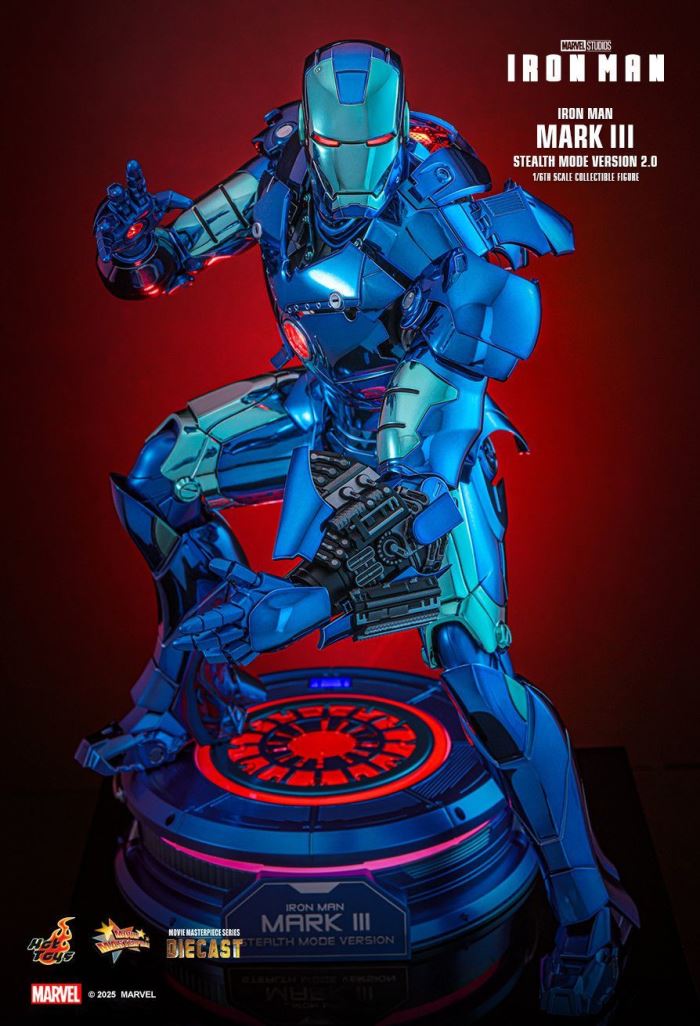 Iron Man Iron Man Mark III (Stealth Mode Version) 2.0 1/6