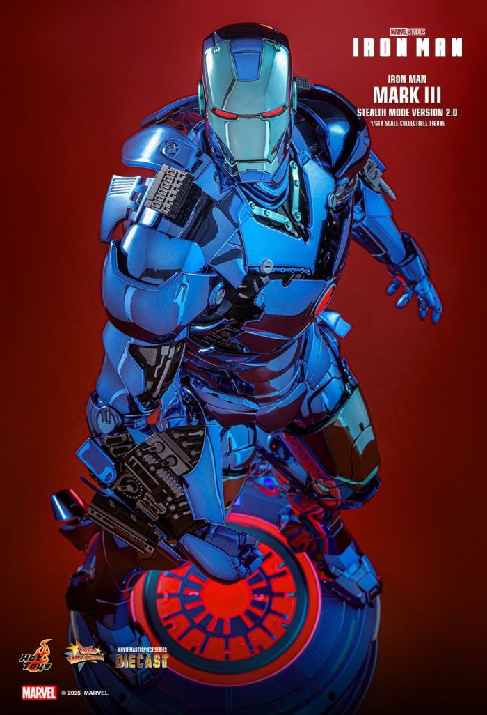 Iron Man Iron Man Mark III (Stealth Mode Version) 2.0 1/6