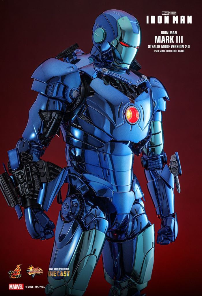 Iron Man Iron Man Mark III (Stealth Mode Version) 2.0 1/6