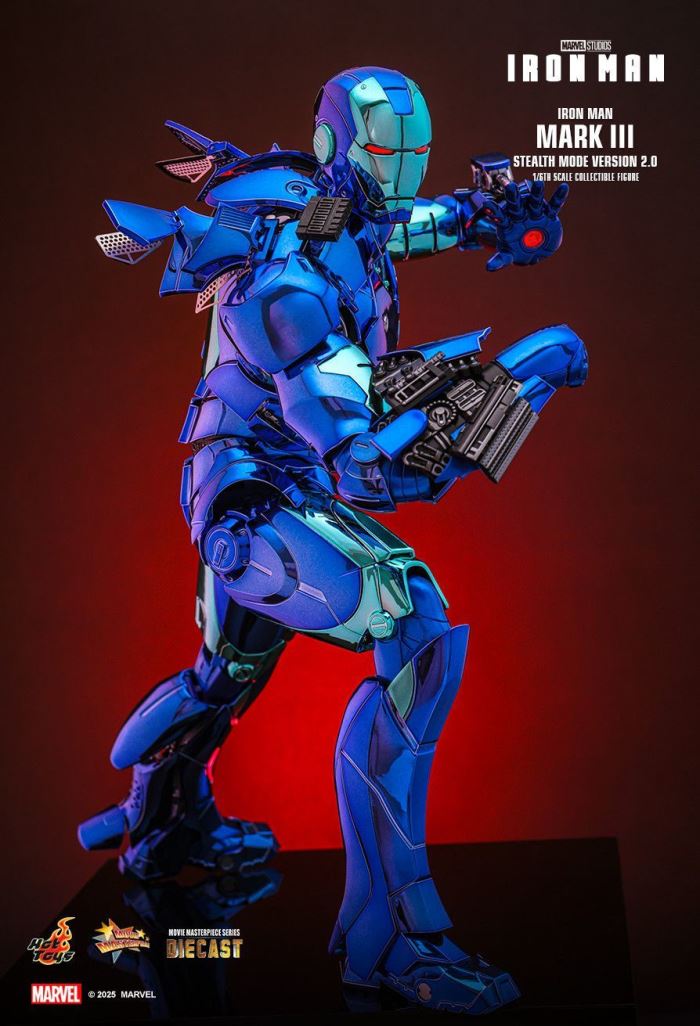 Iron Man Iron Man Mark III (Stealth Mode Version) 2.0 1/6