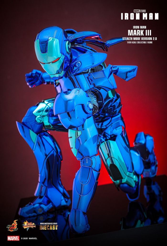 Iron Man Iron Man Mark III (Stealth Mode Version) 2.0 1/6