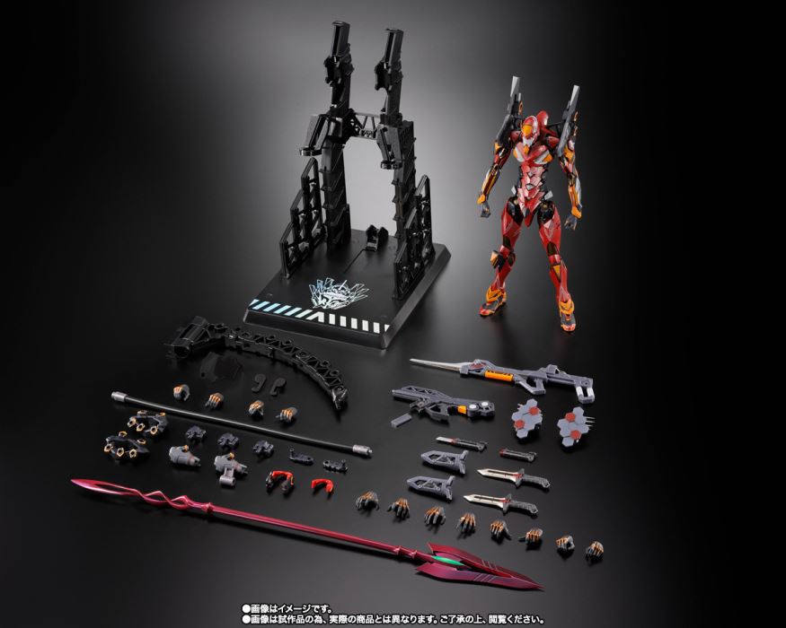METAL BUILD Evangelion Unit 2 30th with the spear of Cassius