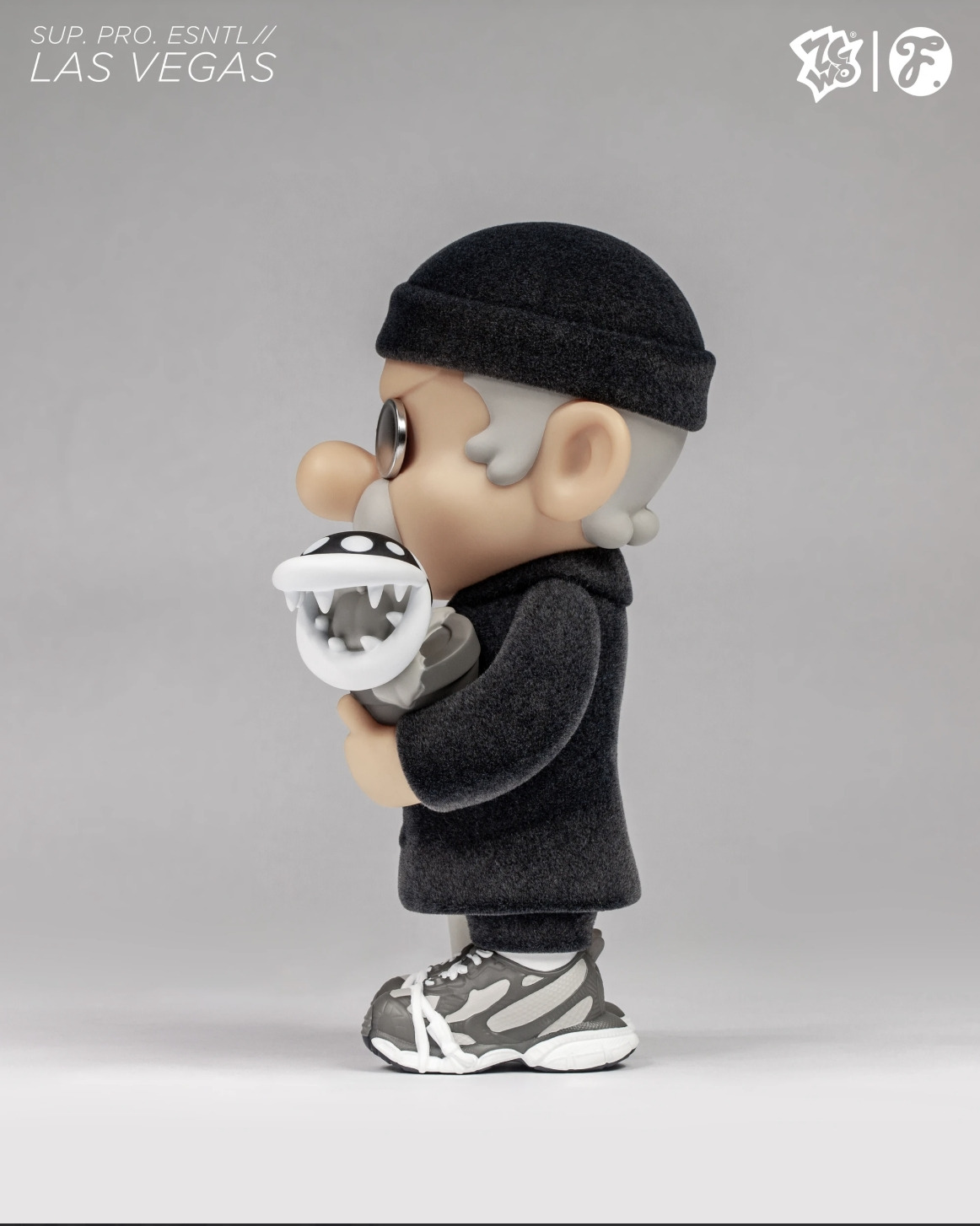 Flocked Black Killer SUP PRO ESNTL