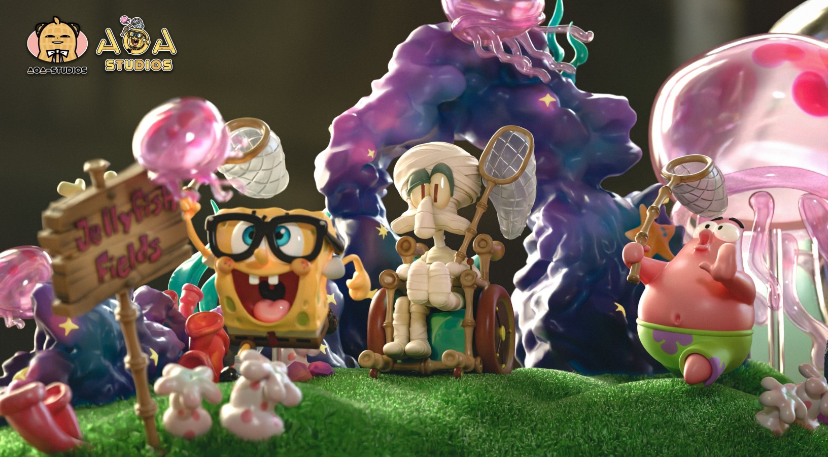 SpongeBob SquarePants Complete Project 1 Jellyfish Farm