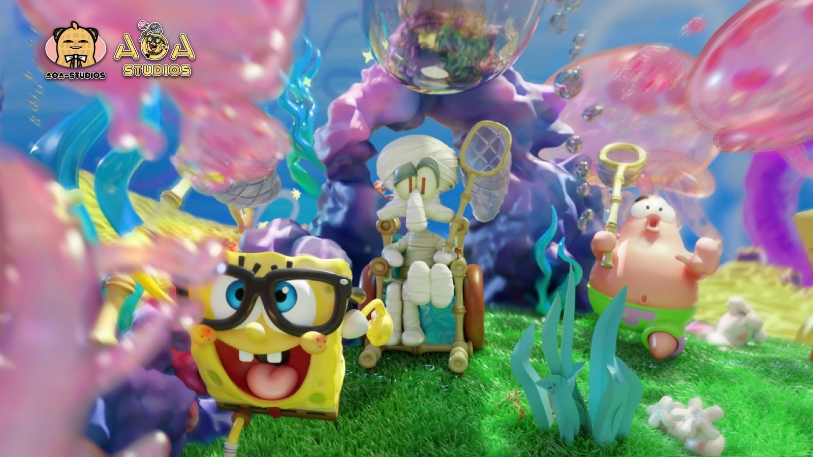 SpongeBob SquarePants Complete Project 1 Jellyfish Farm