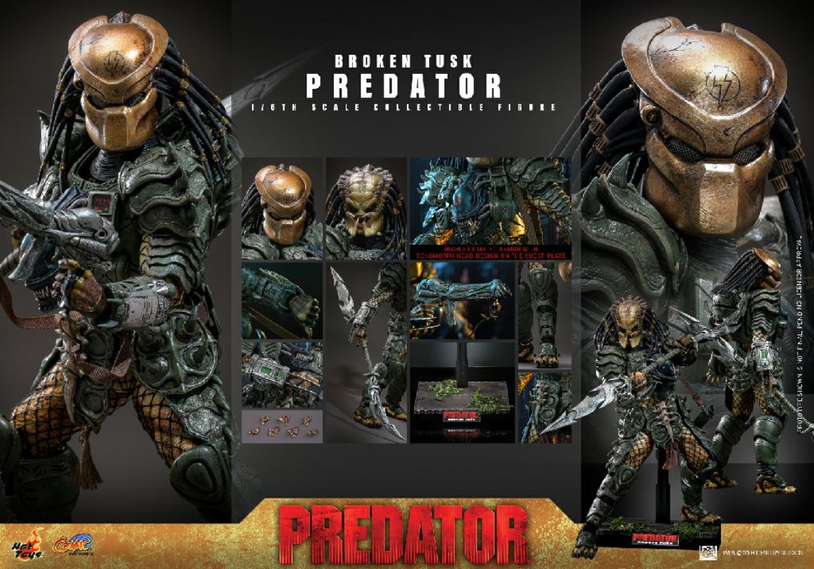 Predator Broken Tusk Predator (Special Edition) 1/6